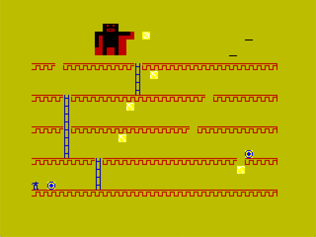 Kong's Revenge Screen