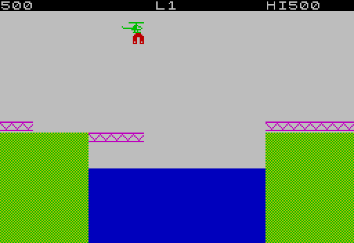 HELI Game Screen